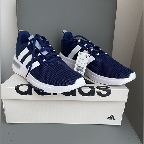 Adidas Men’s Racer TR23 Sneaker Navy Blue White Cross Training Shoes Size 11 main image 12